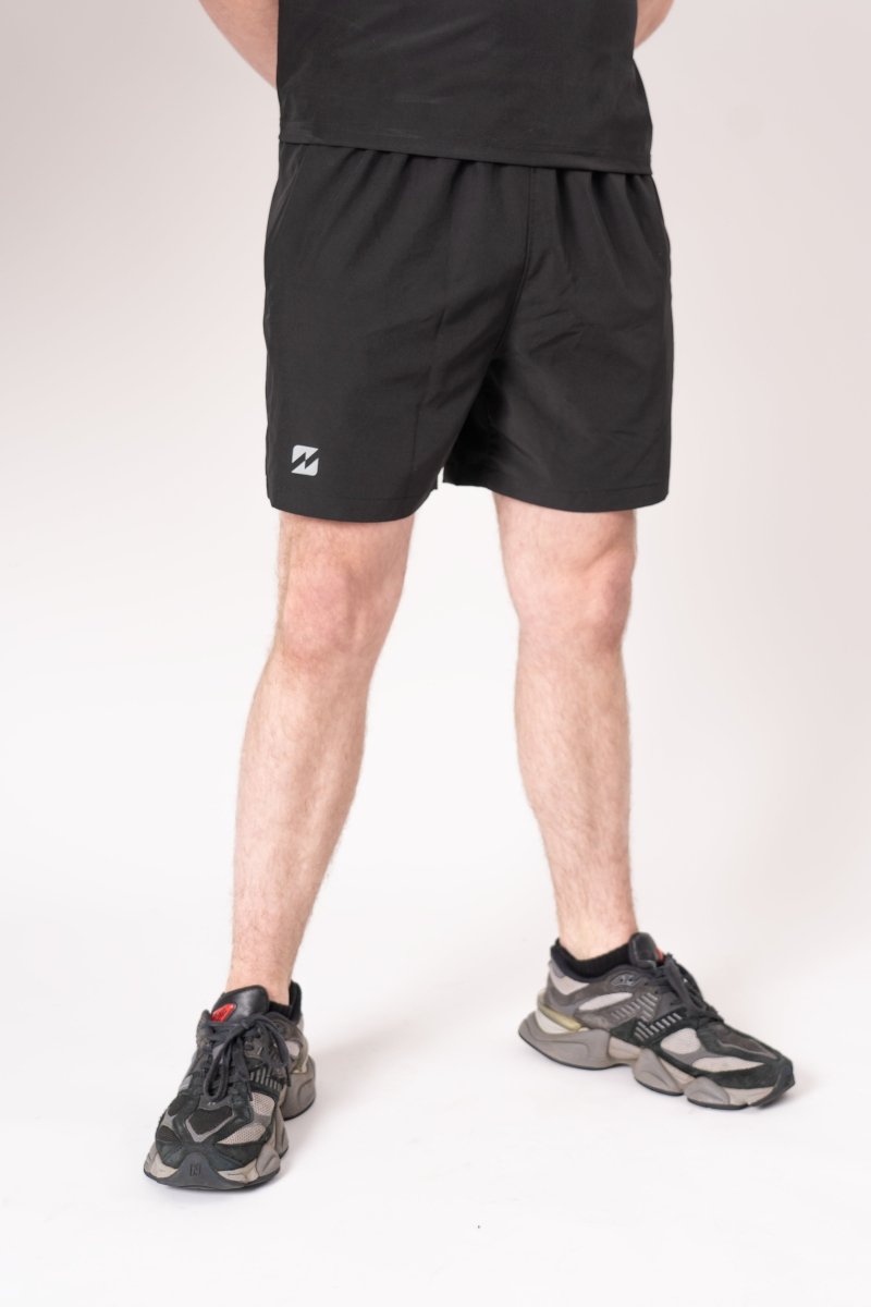 Black Motion Gym Shorts