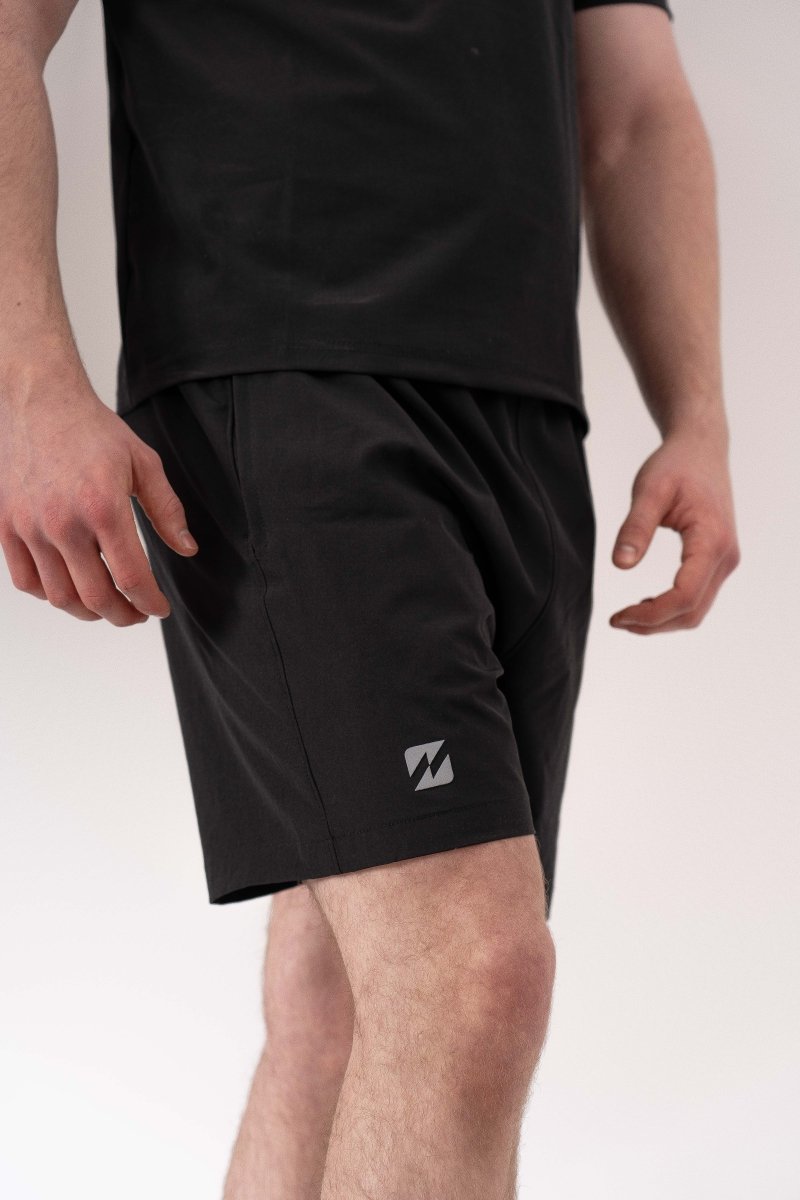 Black Motion Gym Shorts
