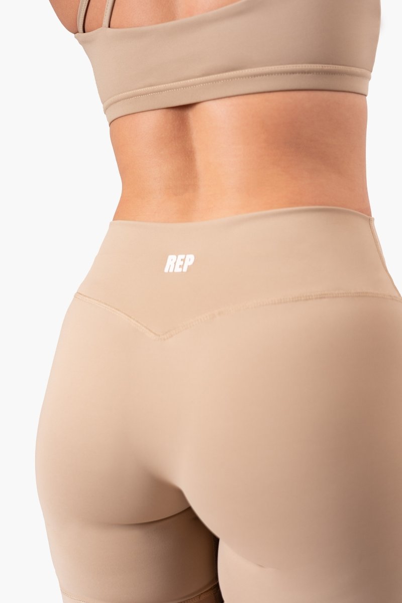 Neutral gym set – gym shorts for women, women’s gym shorts, reps clothing UK