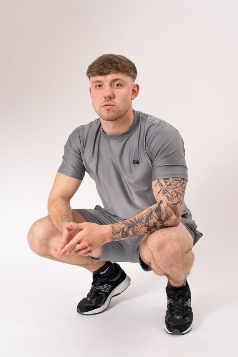 Male athlete in REP gym top – mens gym tops, reps uk clothing, represent