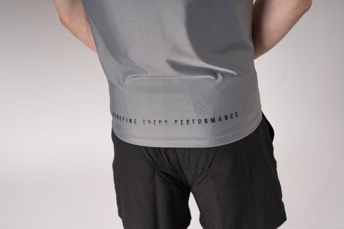 Full REP fit – grey top and shorts for men, represent clothing, gym tops for men, rep clothes