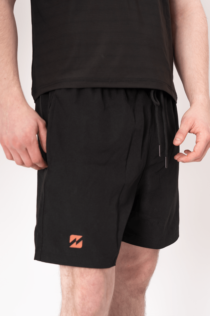 Black Motion Gym Shorts