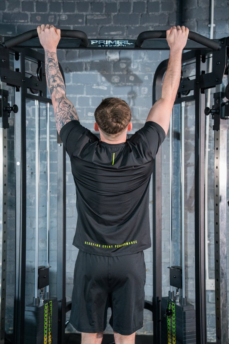Black Tech Muscle Fit T-Shirt