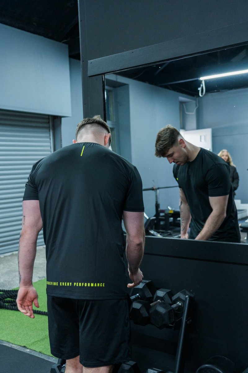 Black Tech Muscle Fit T-Shirt
