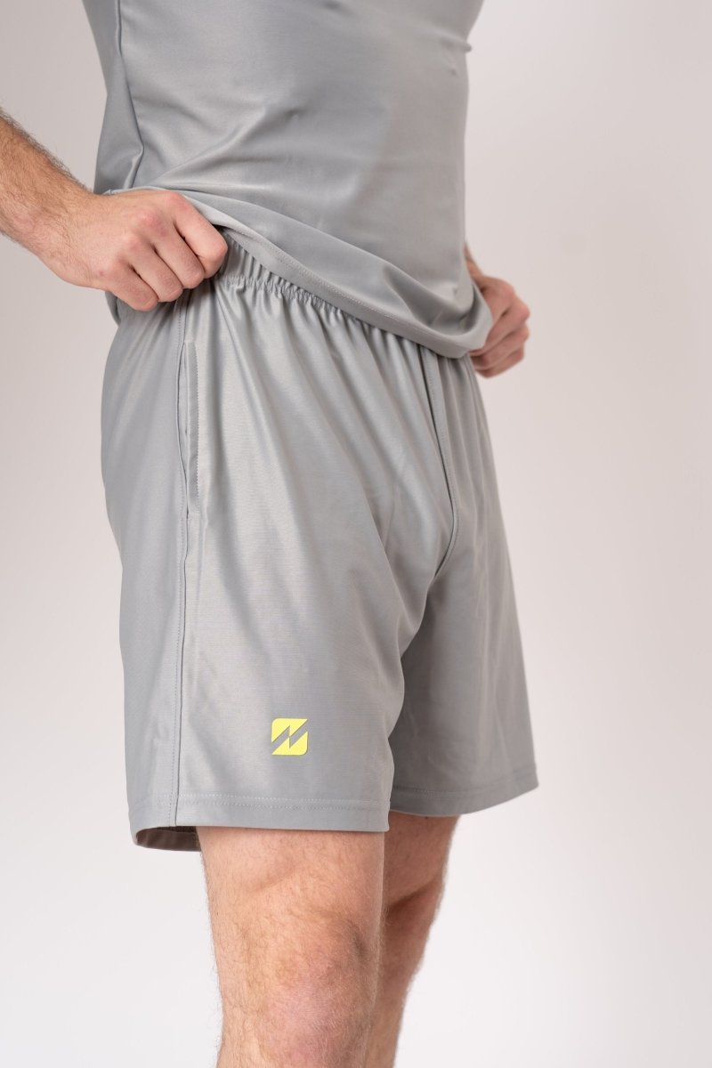 Grey Tech Gym Shorts