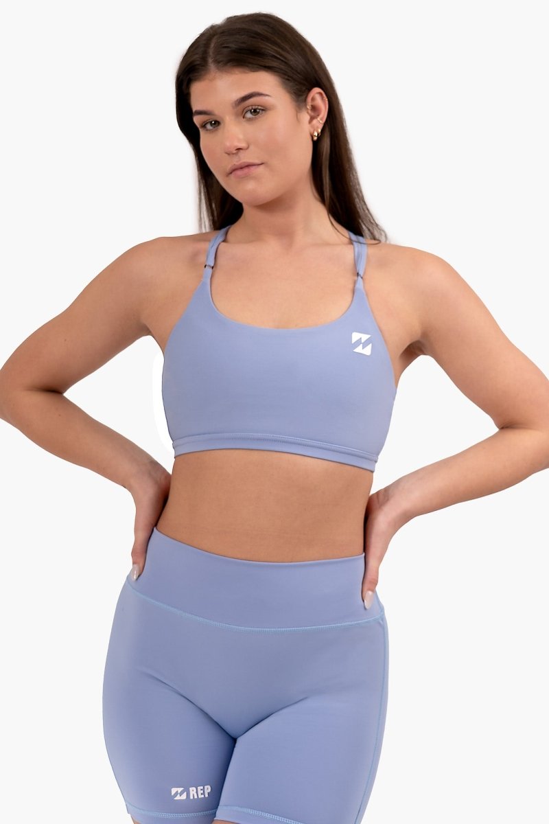 femal model wearing sports bra, womens sports bras, reps clothing uk, represent clothing